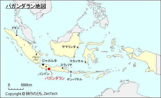 パガンダラン地図