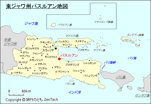 パスルアン地図