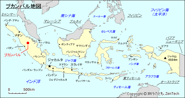 プカンバル地図