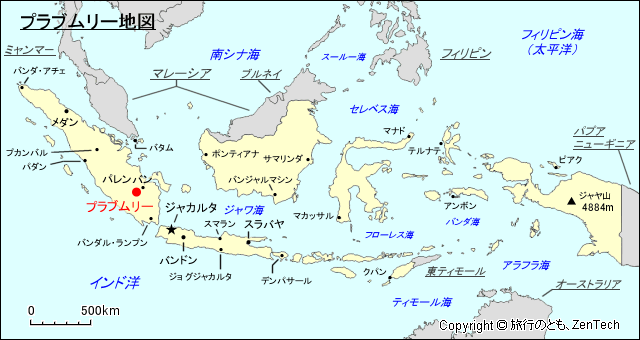 プラブムリー地図