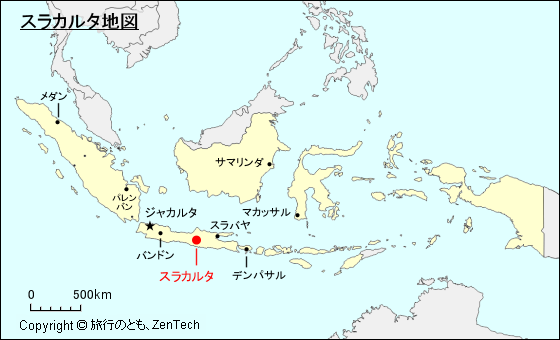 スラカルタ地図