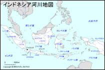 インドネシア河川地図