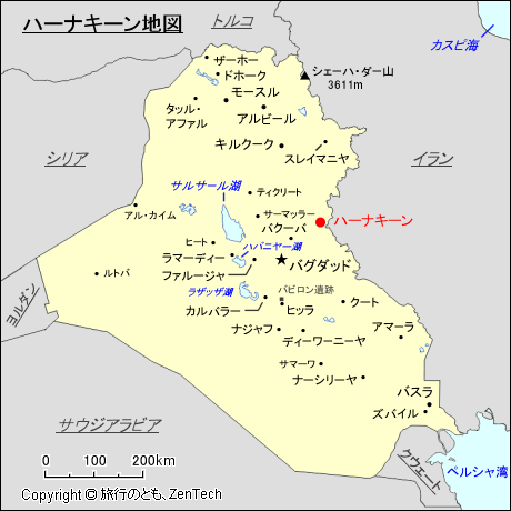 ハーナキーン地図