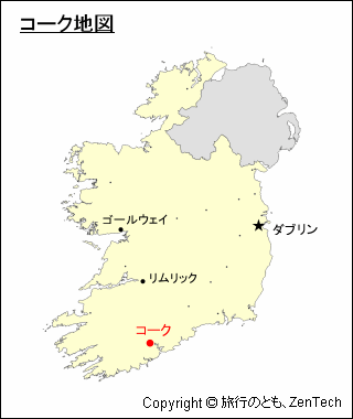 コーク地図