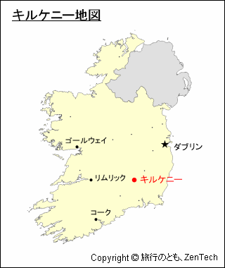 キルケニー地図