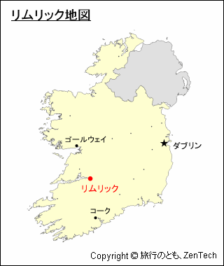 リムリック地図