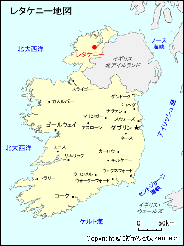 レタケニー地図