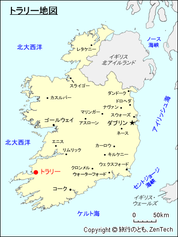 トラリー地図