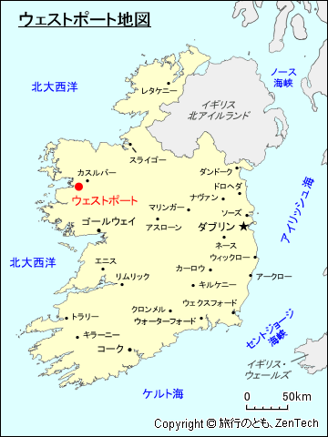 ウェストポート地図