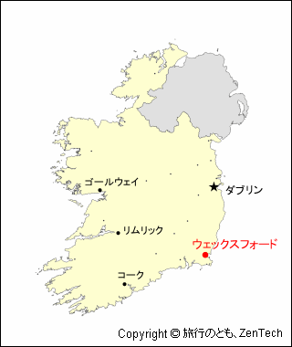 ウェックスフォード地図