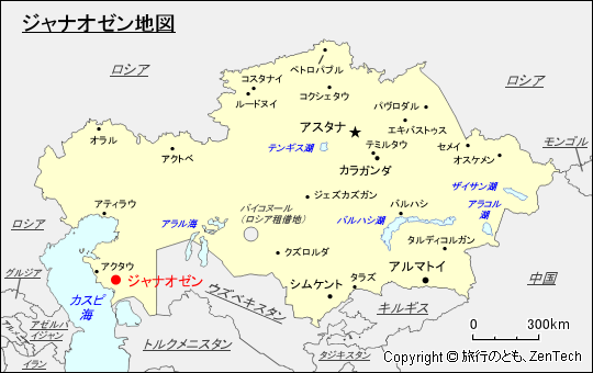 ジャナオゼン地図