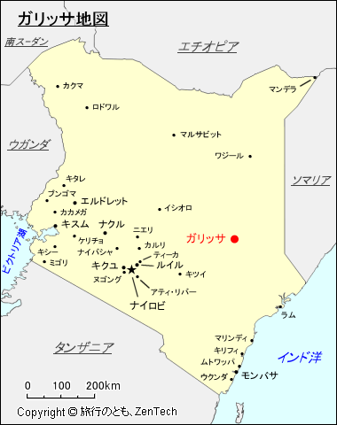 ガリッサ地図