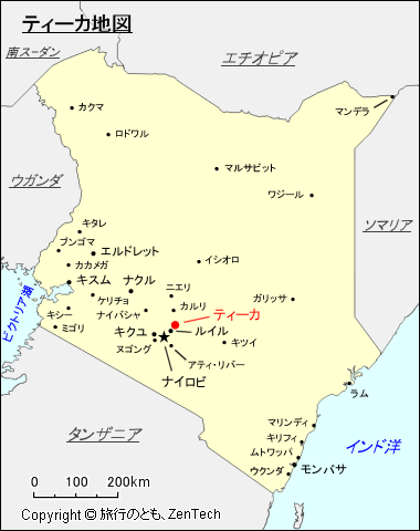 ティーカ地図