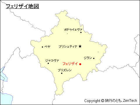 フェリザイ地図