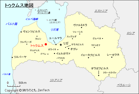 トゥクムス地図