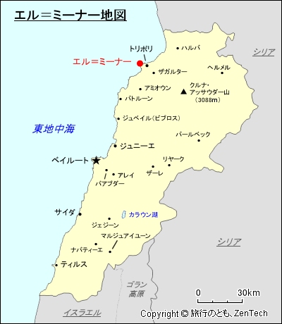 エル＝ミーナー地図