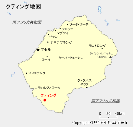 クティング地図