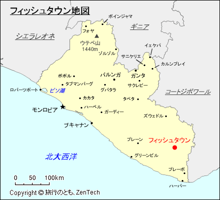 フィッシュタウン地図
