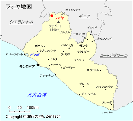 フォヤ地図