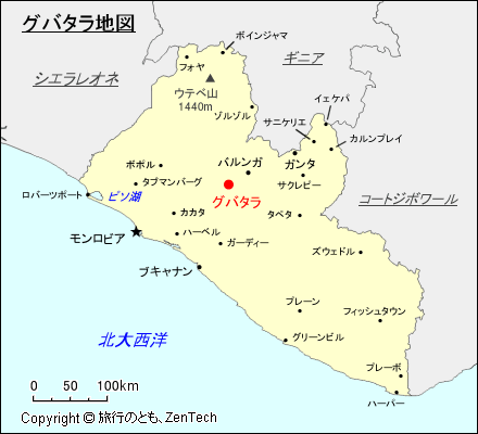 グバタラ地図