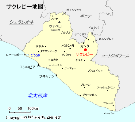 サクレピー地図