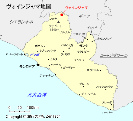 ヴォインジャマ地図