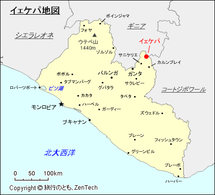 イェケパ地図
