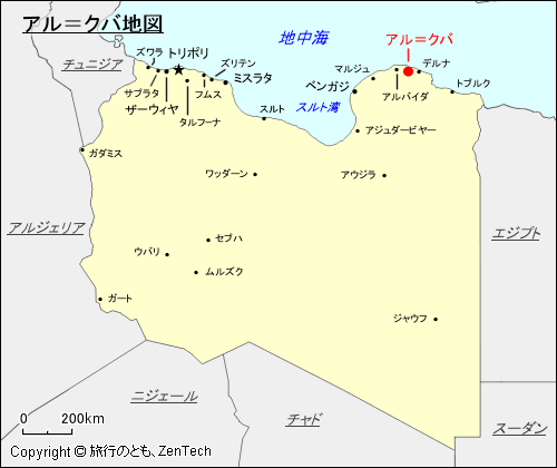 アル＝クバ地図