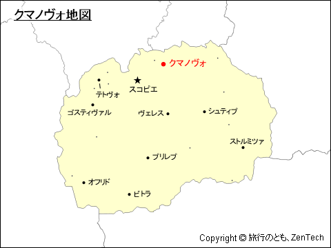 クマノヴォ地図