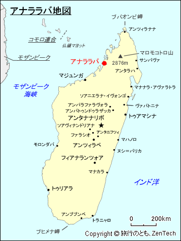 アナララバ地図