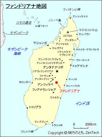 ファンドリアナ地図