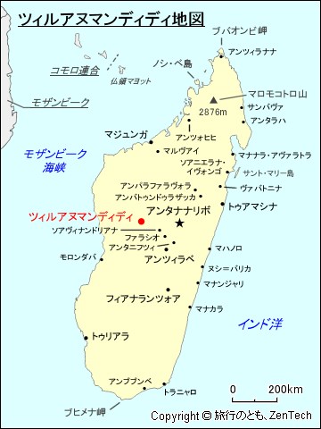 ツィルアヌマンディディ地図