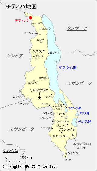 チティパ地図