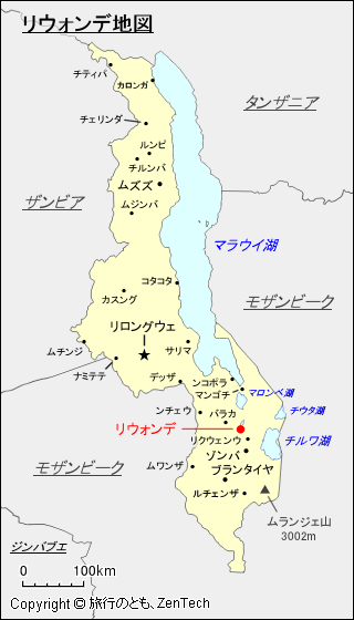 リウォンデ地図