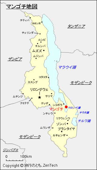 マンゴチ地図