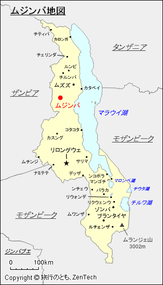 ムジンバ地図