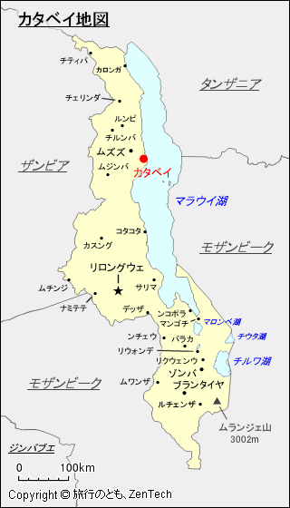 カタベイ地図