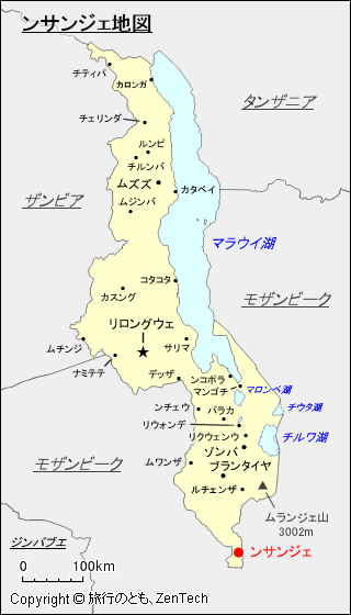 ンサンジェ地図