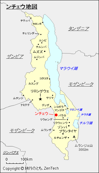 ンチェウ地図