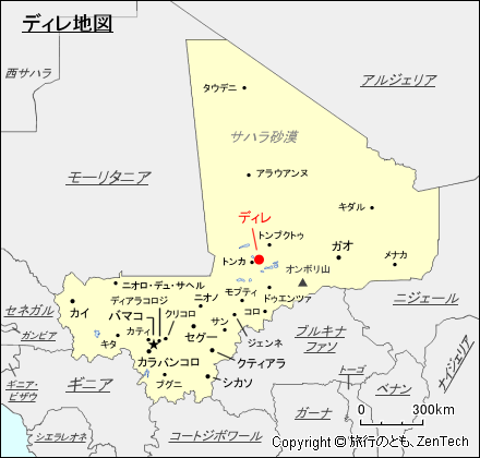 ディレ地図