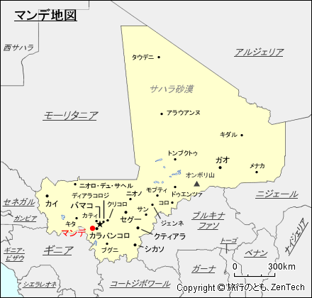 マンデ地図