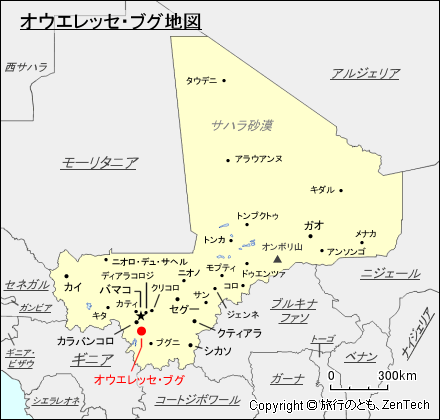 オウエレッセ・ブグ地図