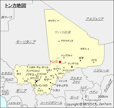 トンカ地図