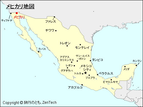 メヒカリ地図