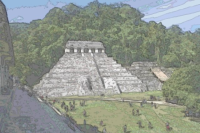 古代都市パレンケと国立公園