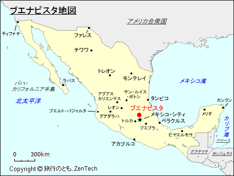 ブエナビスタ地図