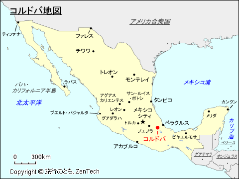 コルドバ地図