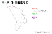 モルドバ世界遺産地図