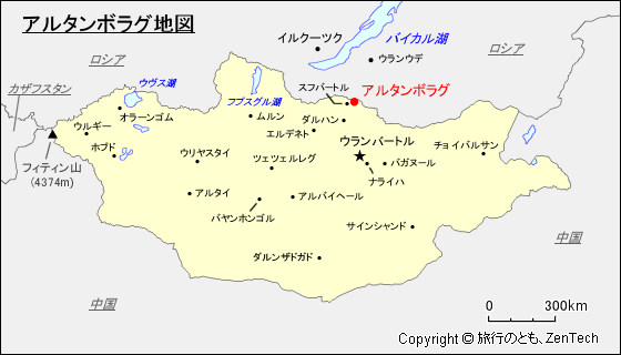 アルタンボラグ地図