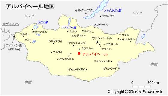 アルバイヘール地図